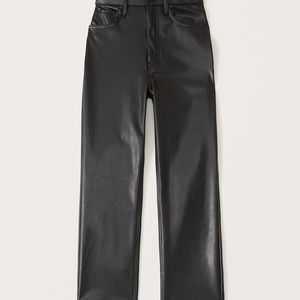 Abercrombie Vegan Leather Pants